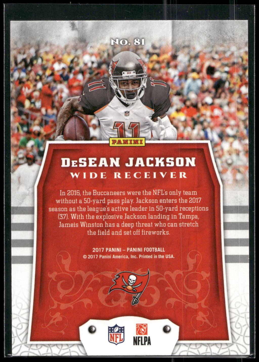 2017 Panini #81 DeSean Jackson