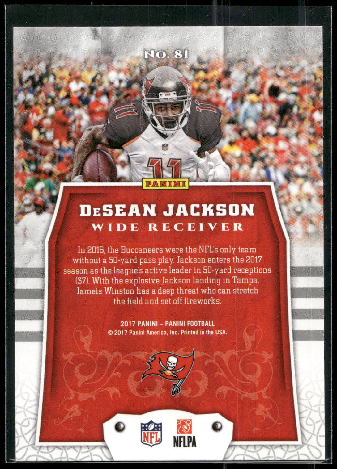 2017 Panini #81 DeSean Jackson