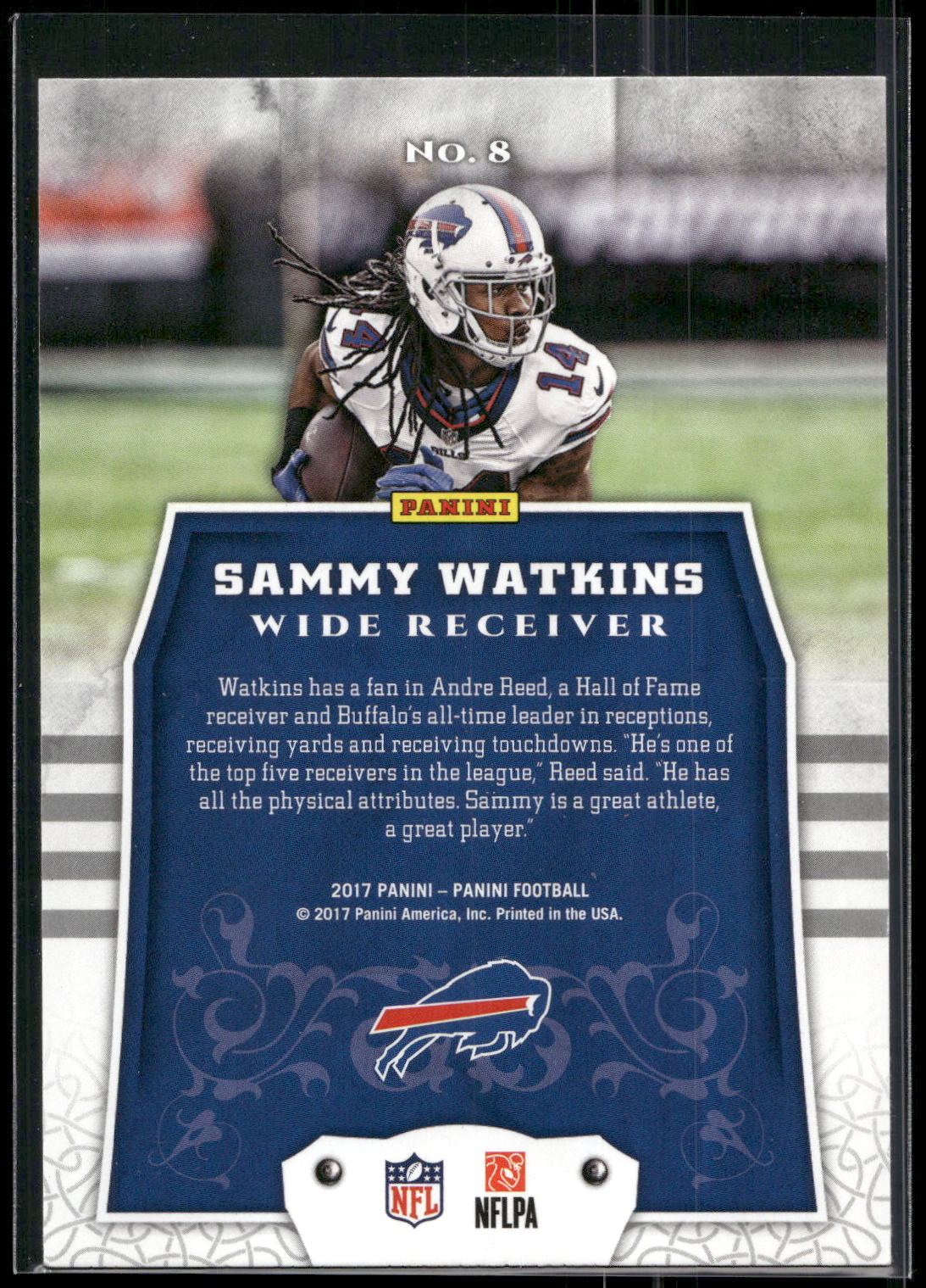 2017 Panini #8 Sammy Watkins