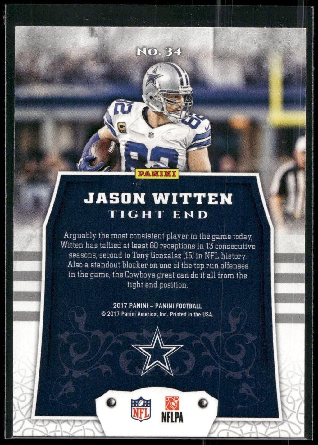 2017 Panini #34 Jason Witten