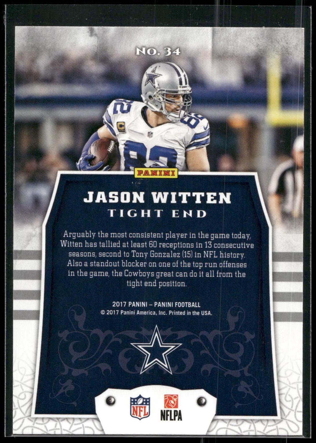 2017 Panini #34 Jason Witten