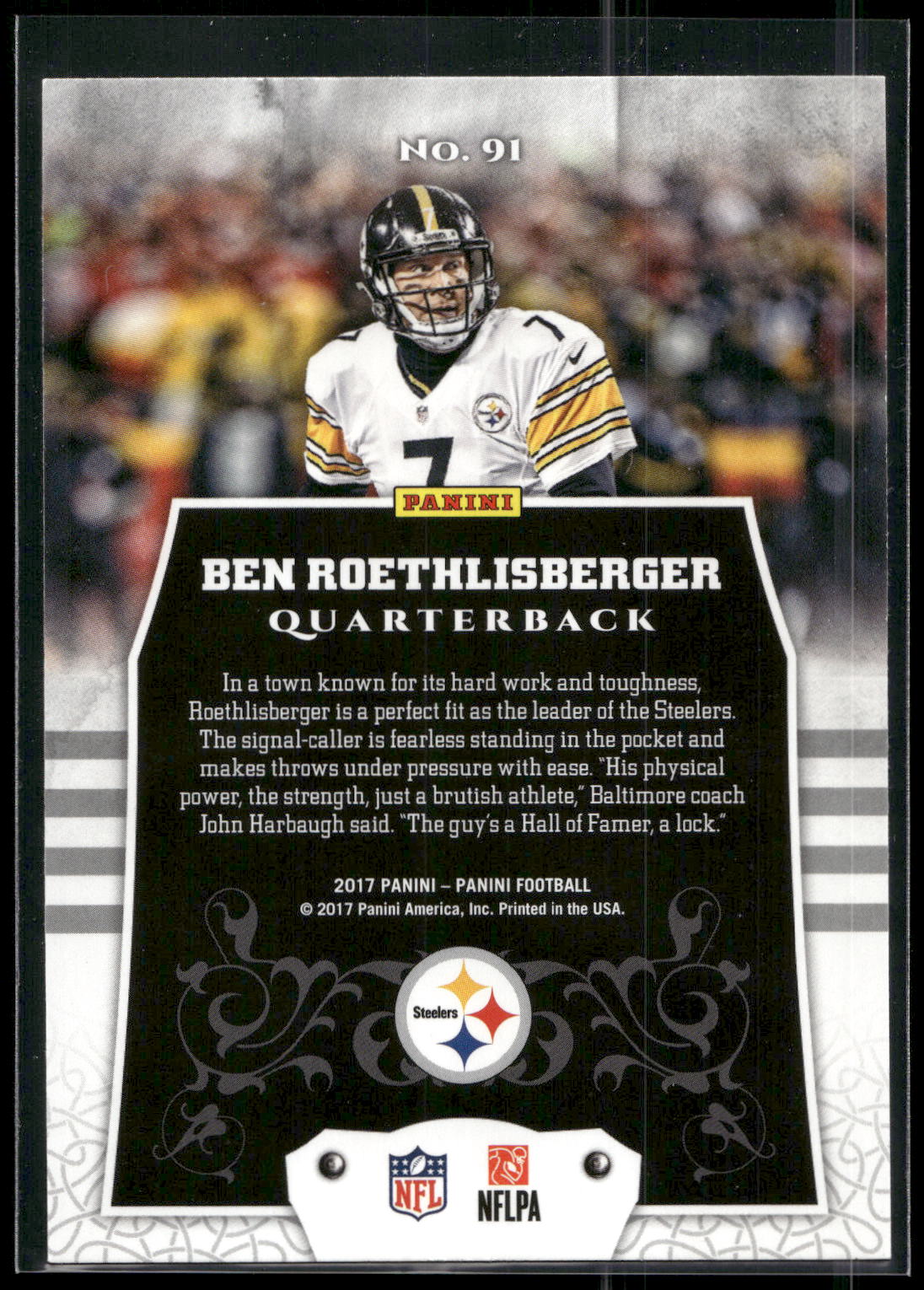 2017 Panini #91 Ben Roethlisberger