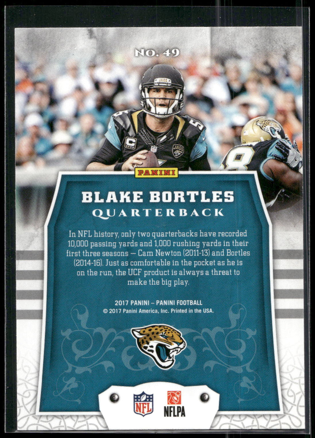 2017 Panini #49 Blake Bortles