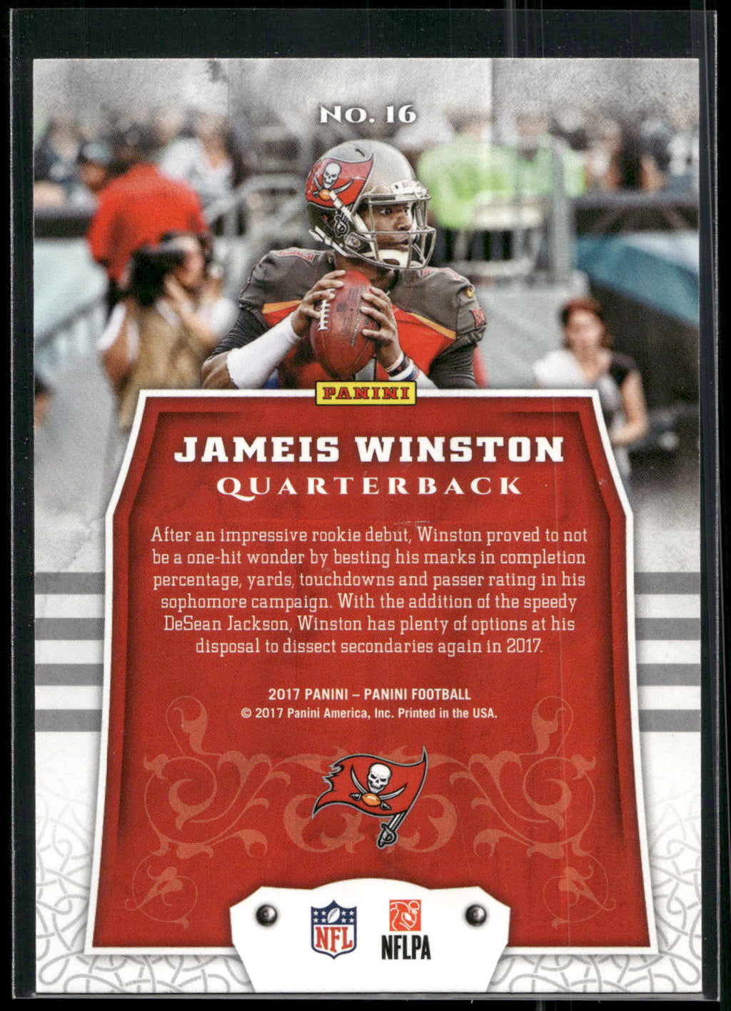 2017 Panini #16 Jameis Winston