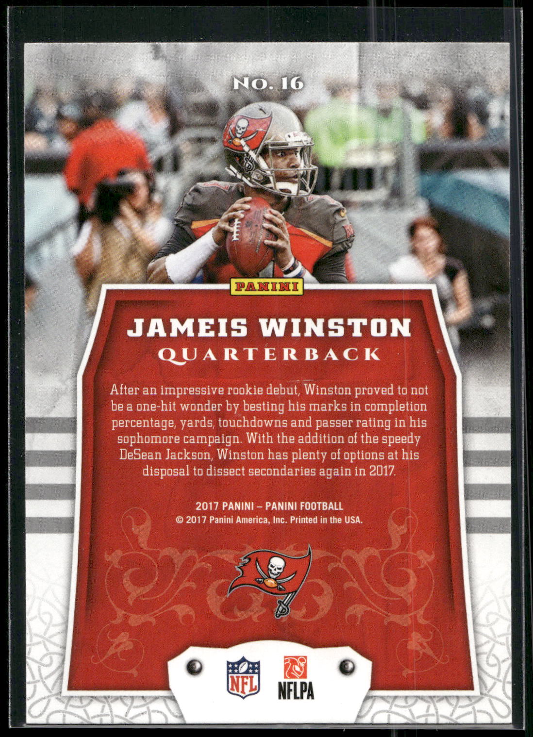 2017 Panini #16 Jameis Winston