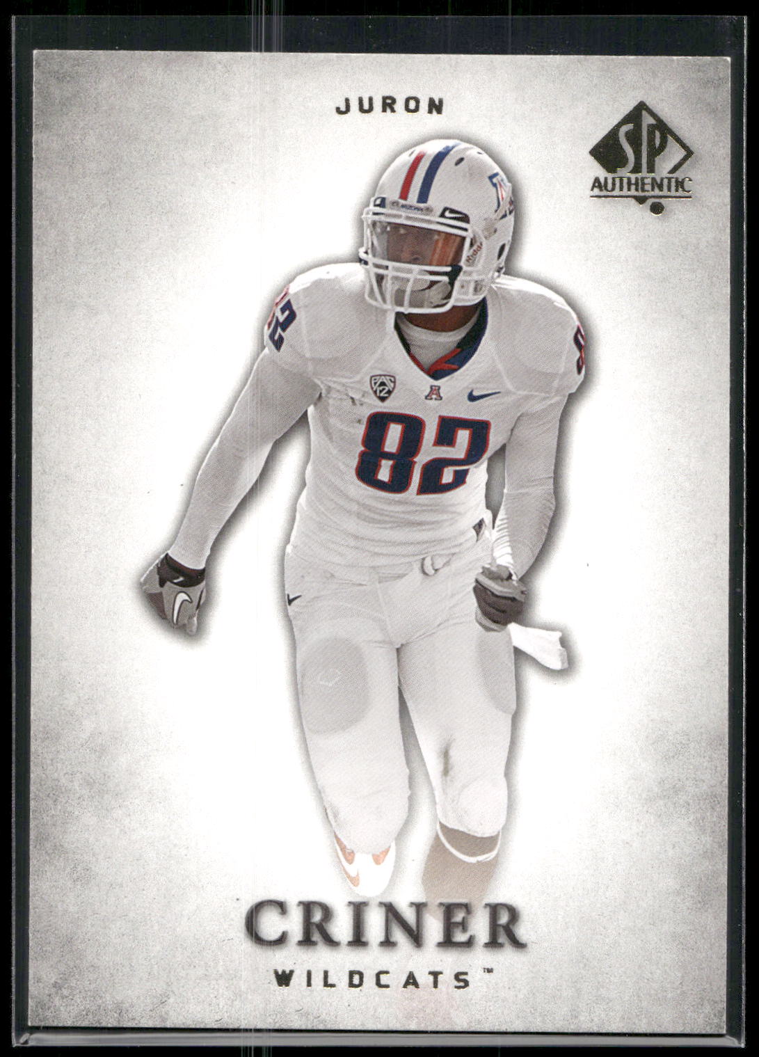 2012 SP Authentic #54 Juron Criner