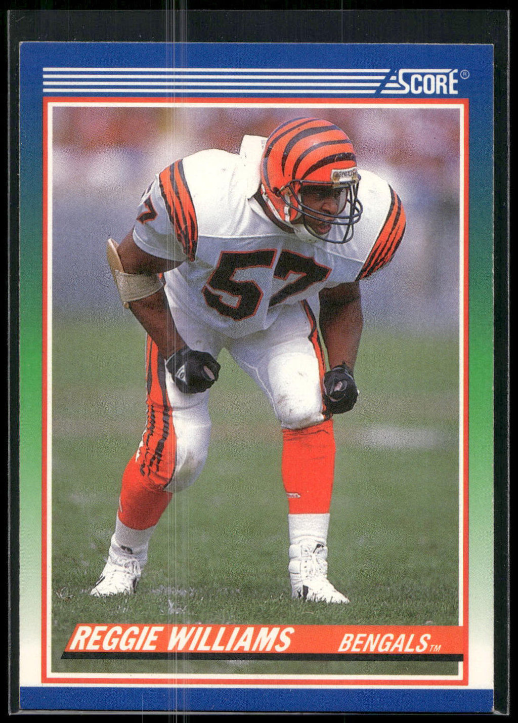 1990 Score #404 Reggie Williams