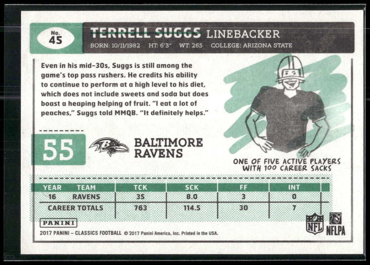 2017 Panini Classics #45 Terrell Suggs