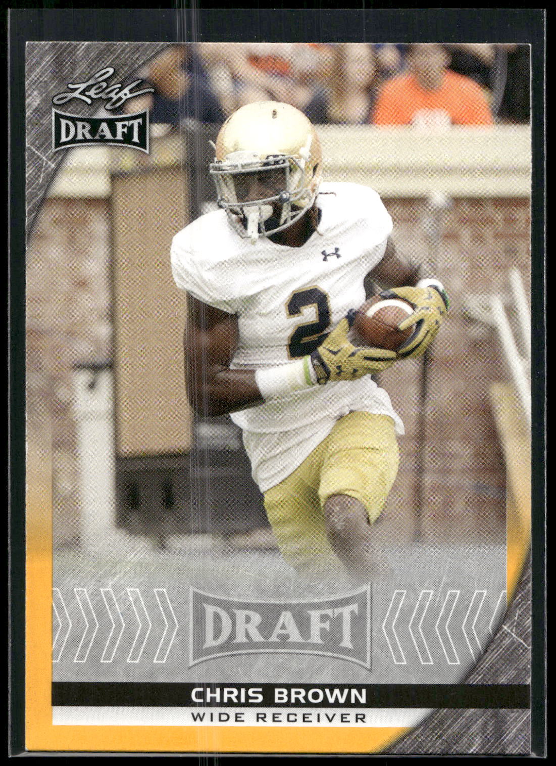2016 Leaf Draft #14 Chris Brown Gold