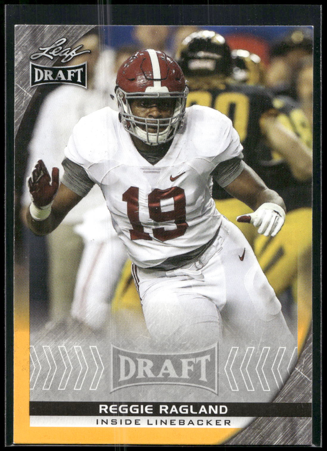 2016 Leaf Draft #75 Reggie Ragland Gold
