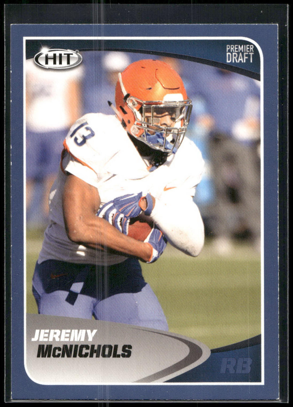 2017 SAGE HIT #25 Jeremy McNichols Blue