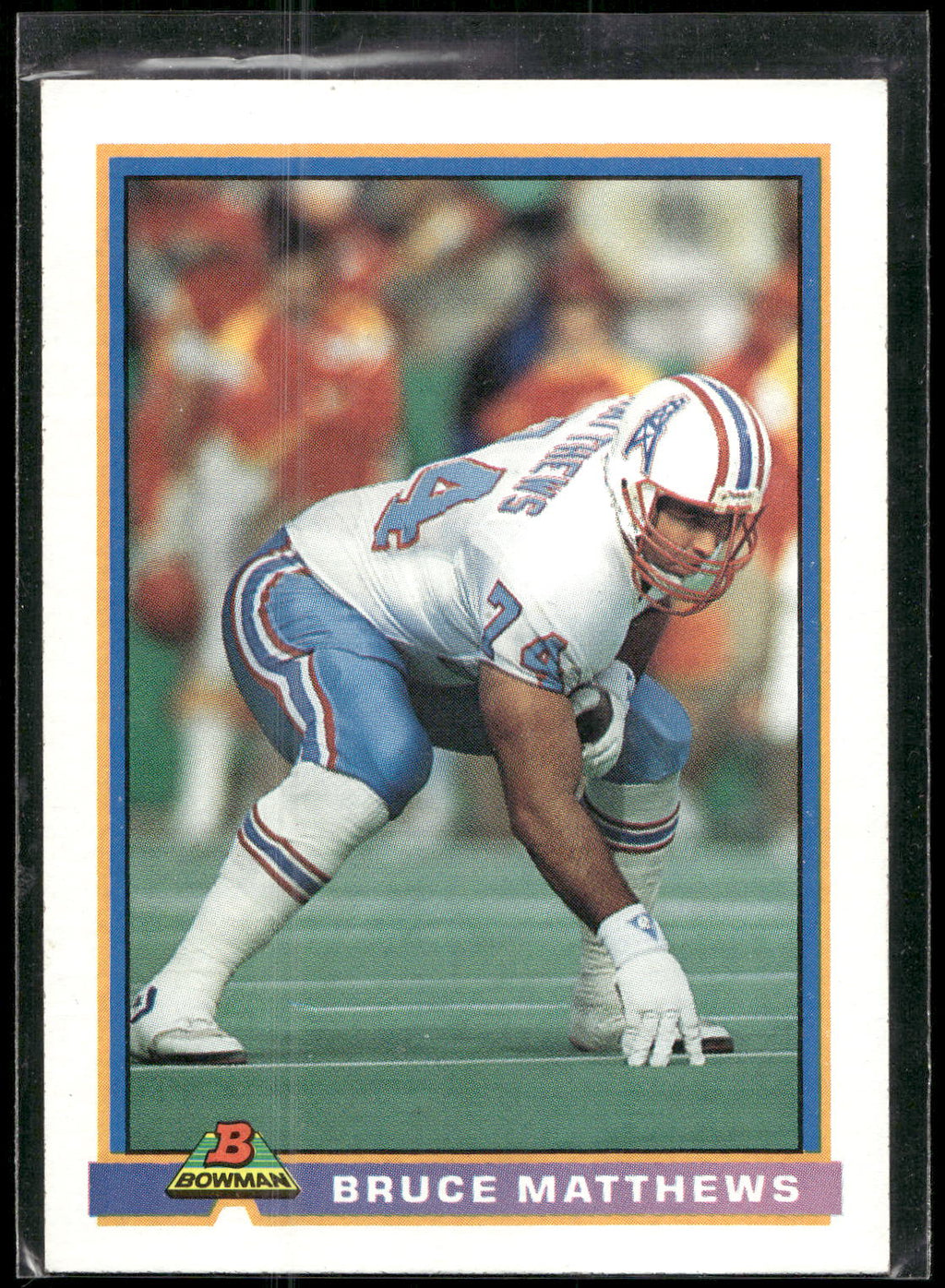 1991 Bowman #187 Bruce Matthews