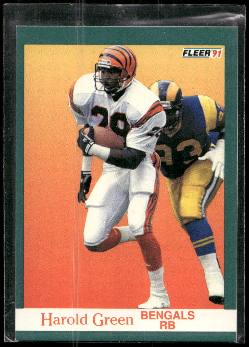 1991 Fleer #22 Harold Green