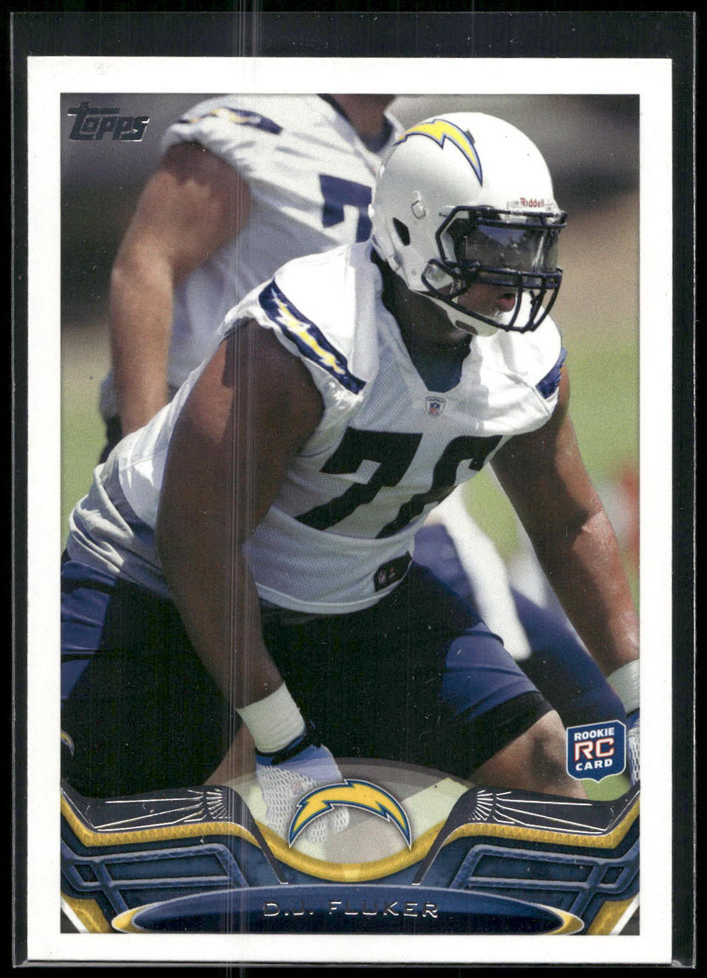 2013 Topps #107 D.J. Fluker