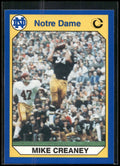 1990 Collegiate Collection Notre Dame #92 Mike Creaney