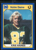 1990 Collegiate Collection Notre Dame #95 Kris Haines