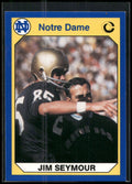 1990 Collegiate Collection Notre Dame #17 Jim Seymour