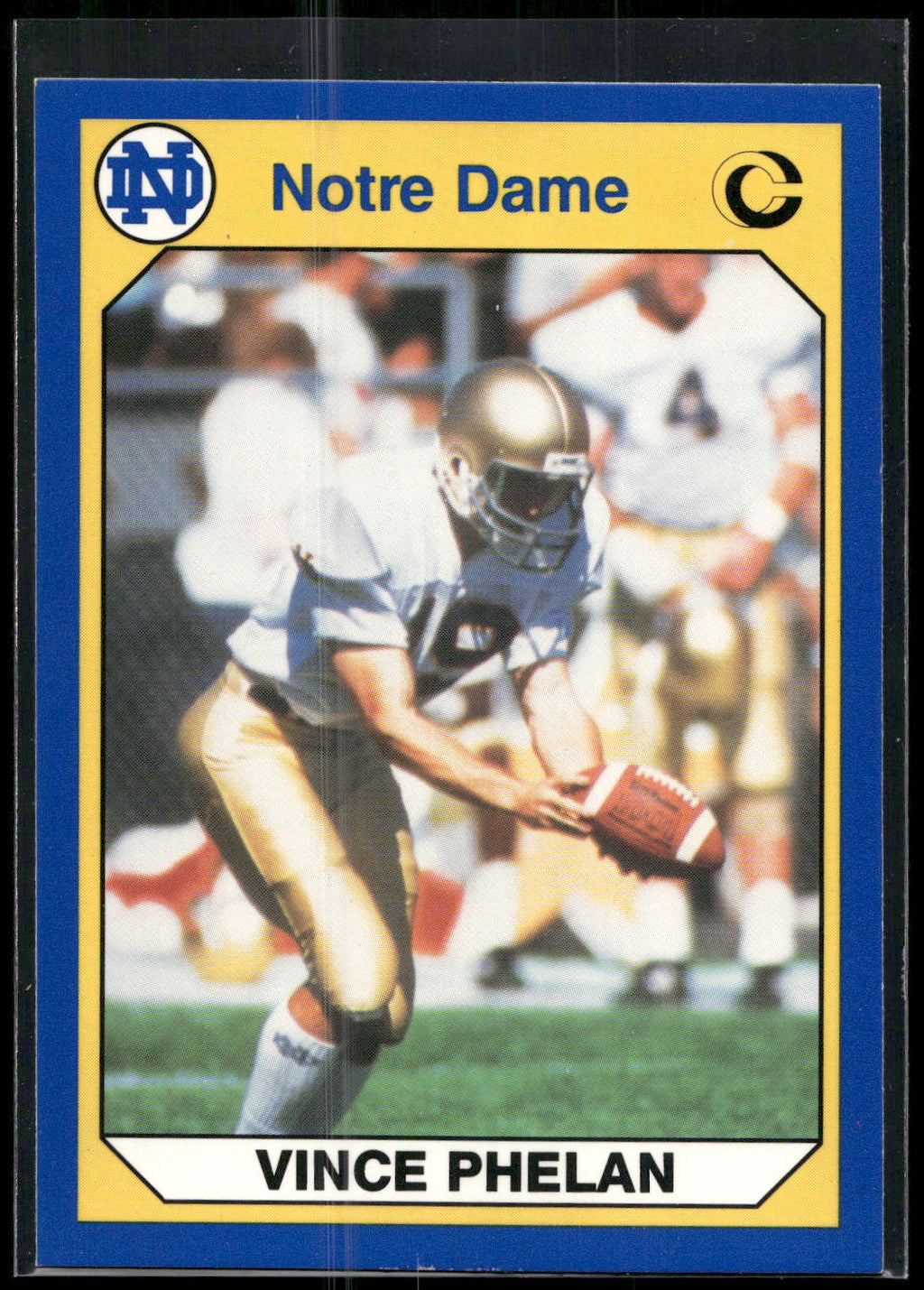 1990 Collegiate Collection Notre Dame #8 Vince Phelan