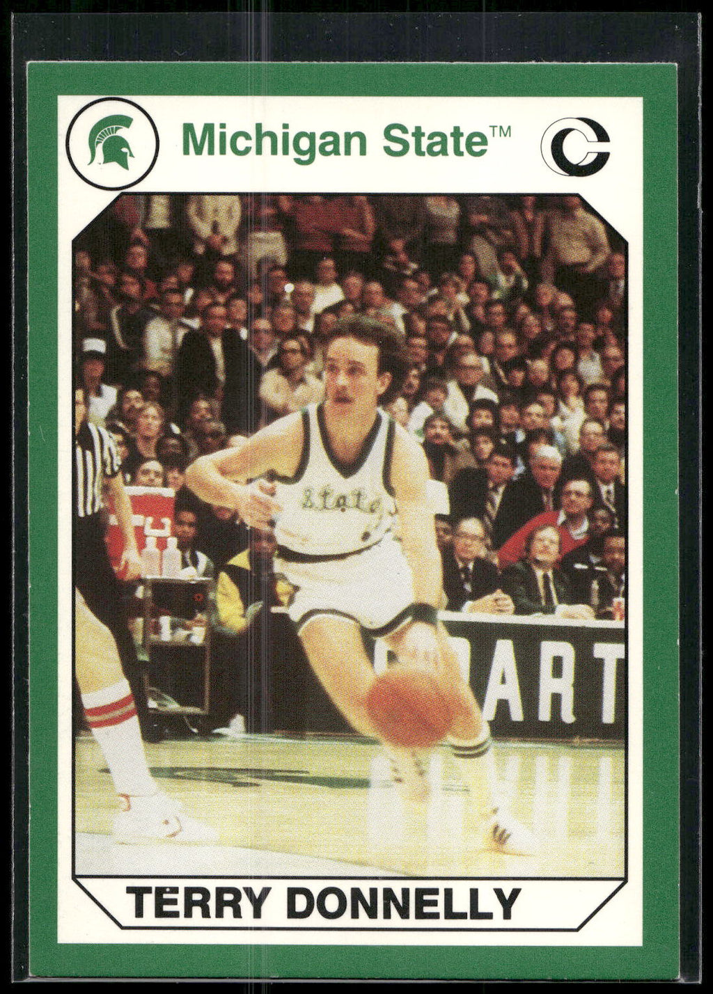 1990 Collegiate Collection Michigan State Spartans #199 Terry Donnelly