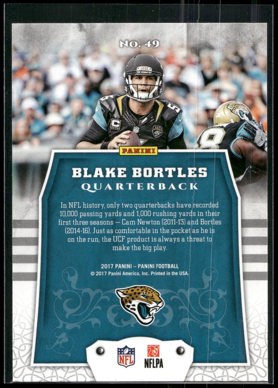 2017 Panini #49 Blake Bortles