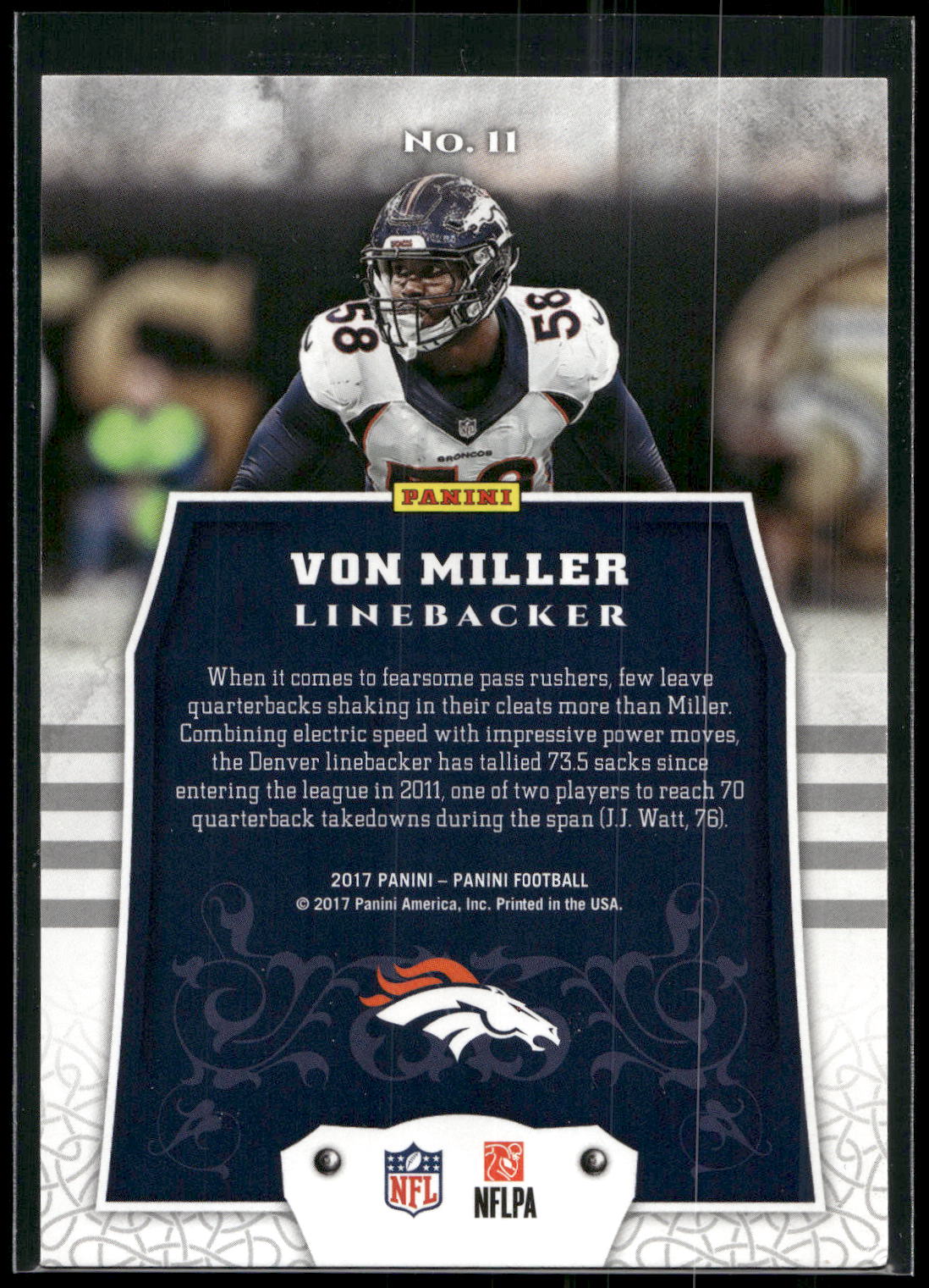 2017 Panini #11 Von Miller