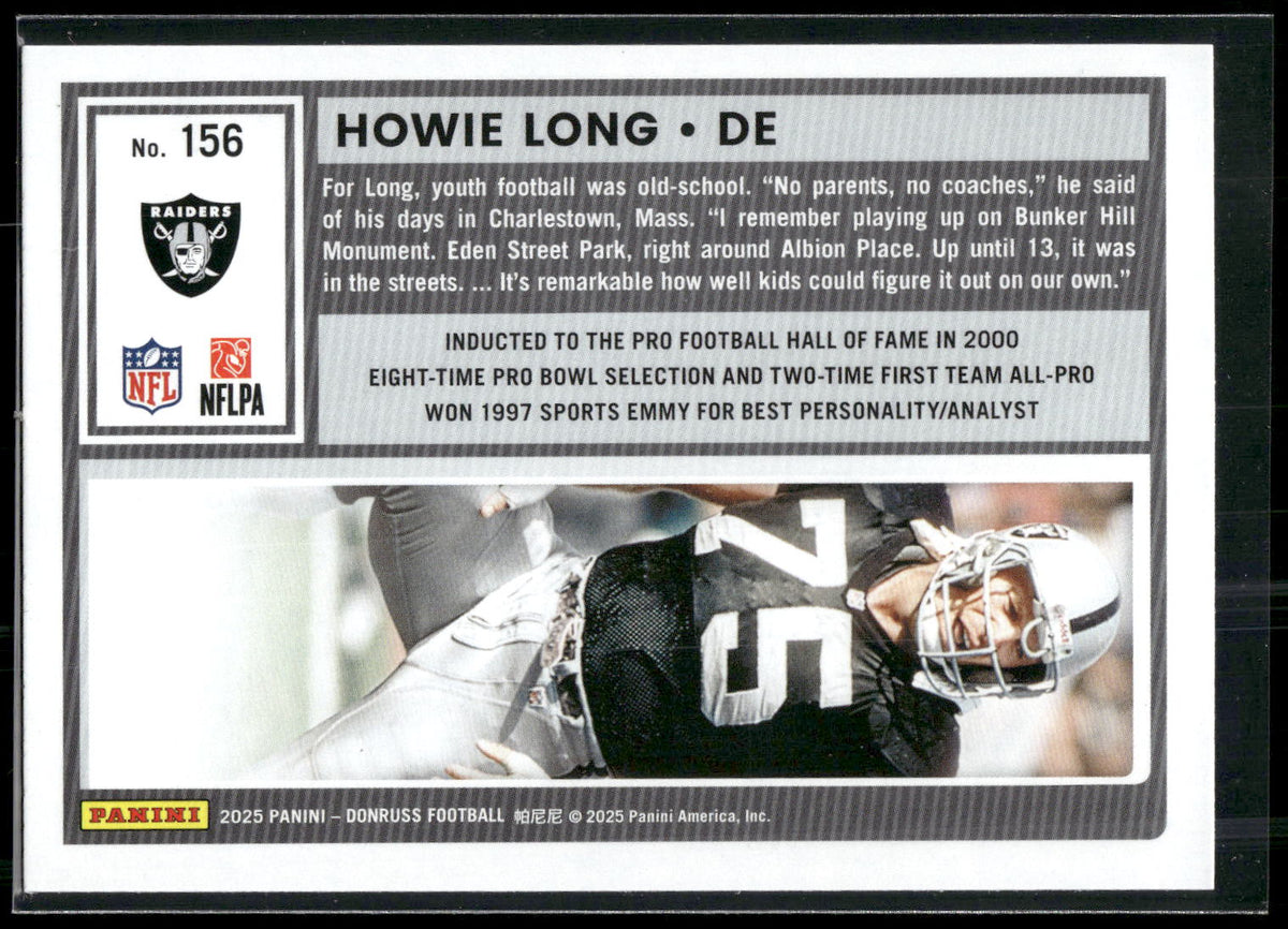 2025 Donruss #156 Howie Long