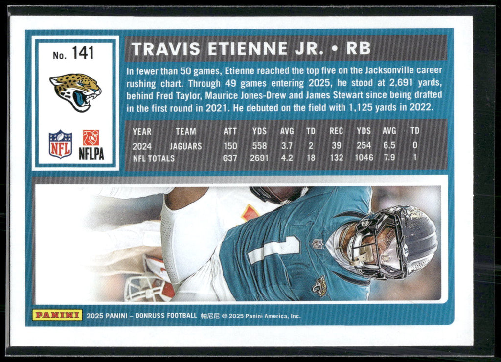 2025 Donruss #141 Travis Etienne Jr.