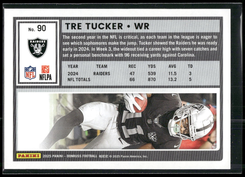2025 Donruss #90 Tre Tucker