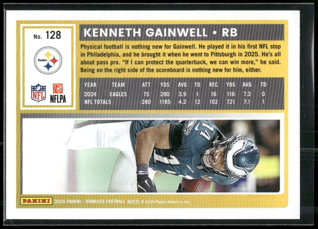 2025 Donruss #128 Kenneth Gainwell