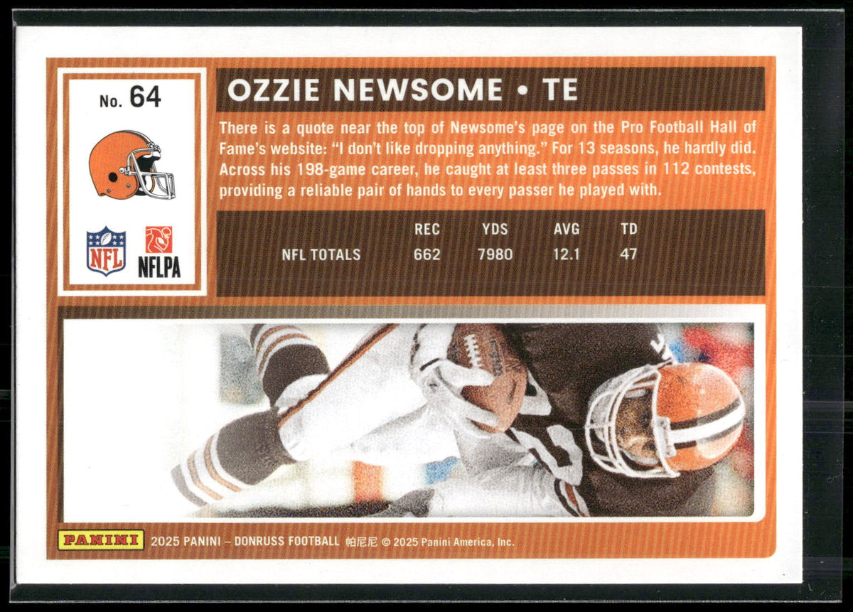2025 Donruss #64 Ozzie Newsome