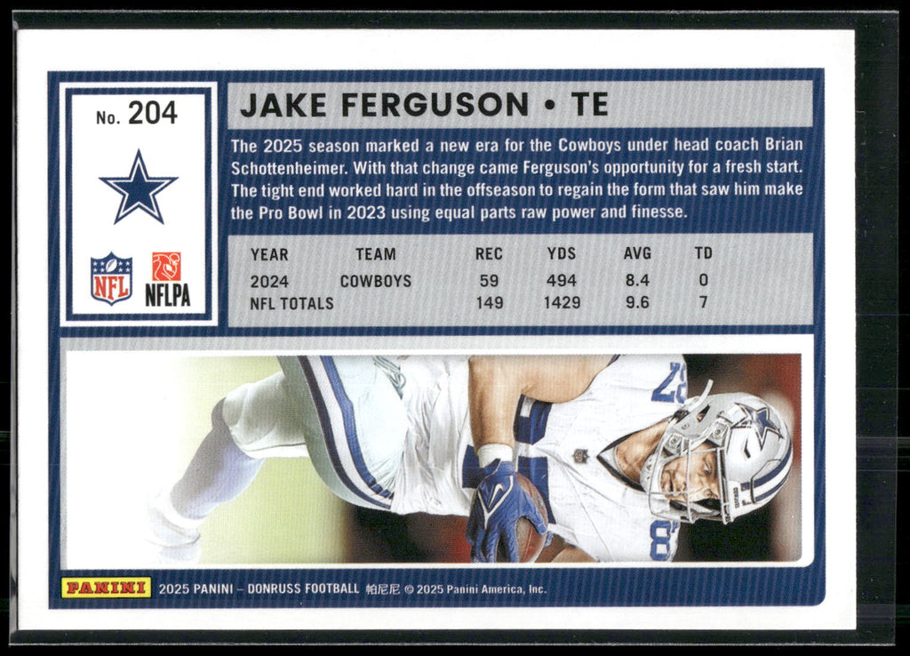 2025 Donruss #204 Jake Ferguson
