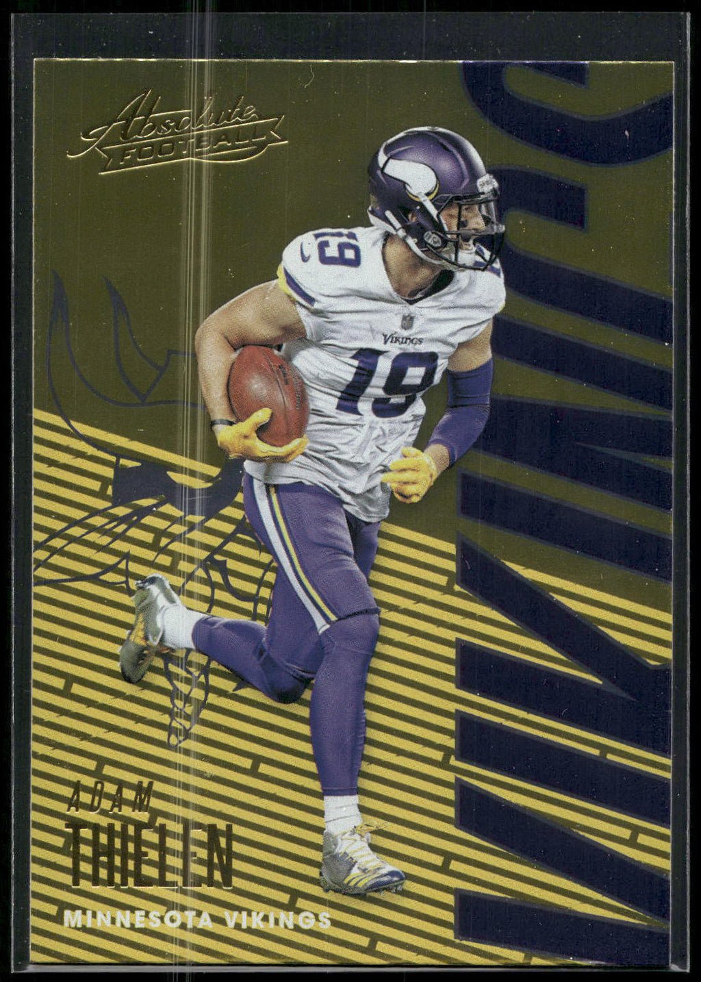 2018 Panini Absolute #63 Adam Thielen