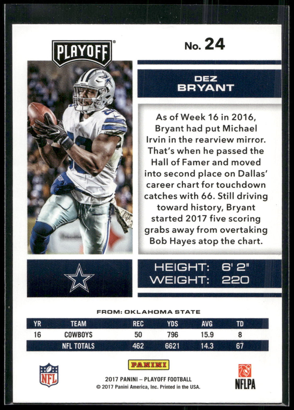 2017 Panini Playoff #24 Dez Bryant