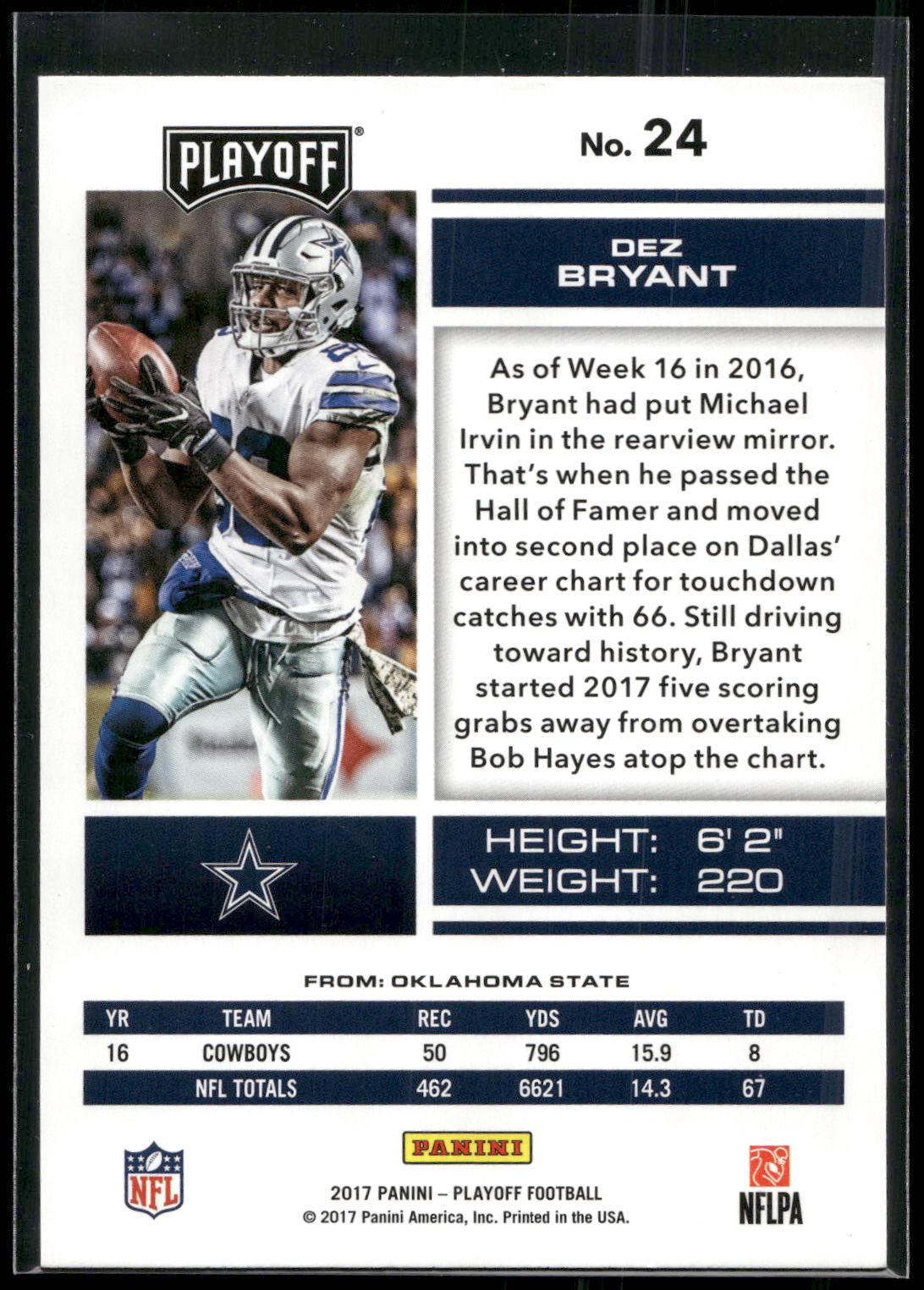 2017 Panini Playoff #24 Dez Bryant