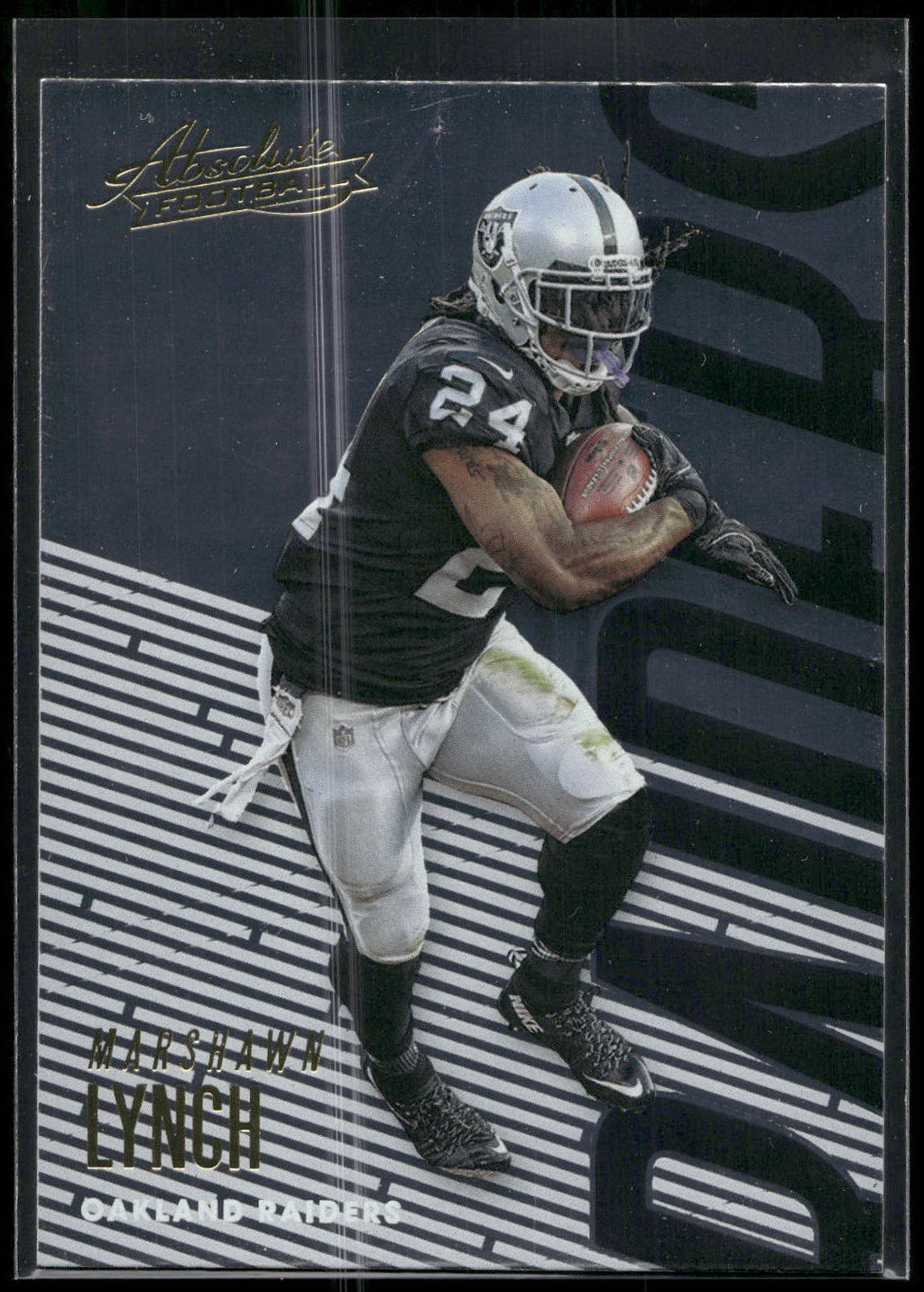 2018 Panini Absolute #78 Marshawn Lynch