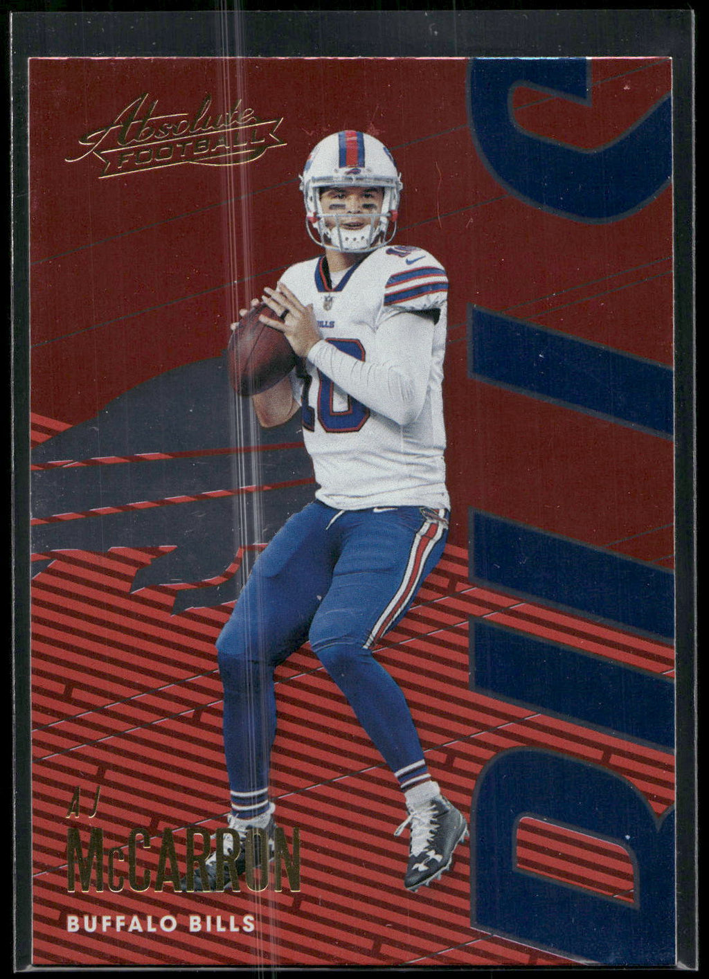 2018 Panini Absolute #10 AJ McCarron