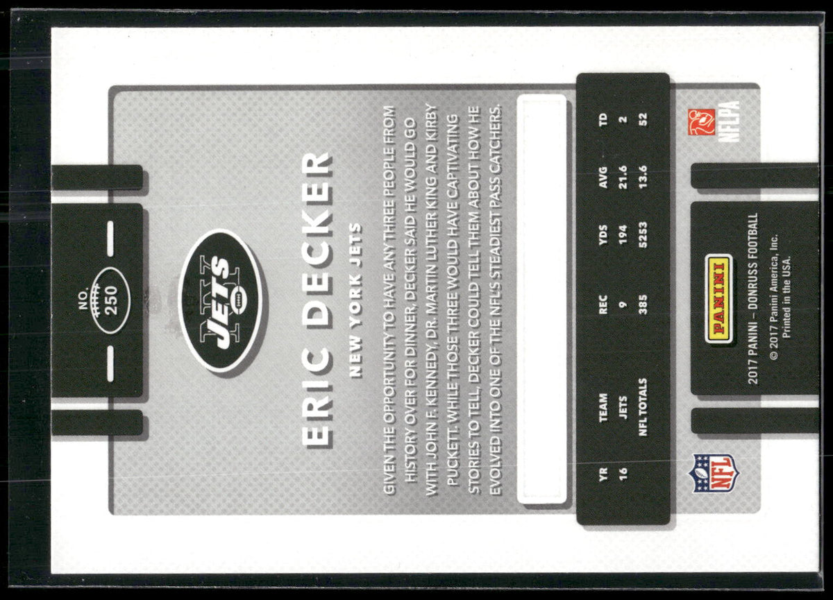 2017 Donruss #250 Eric Decker