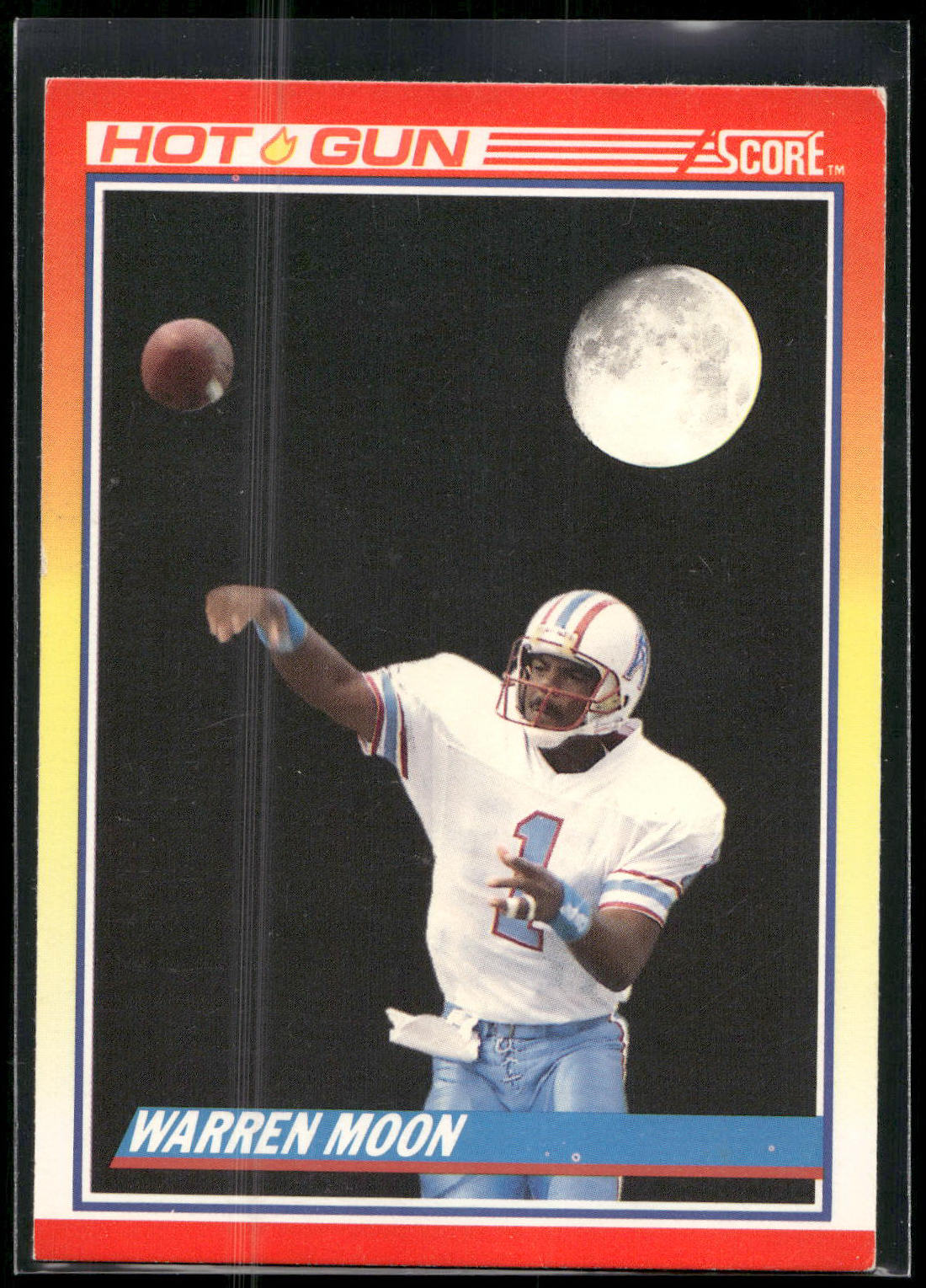 1990 Score #317 Warren Moon