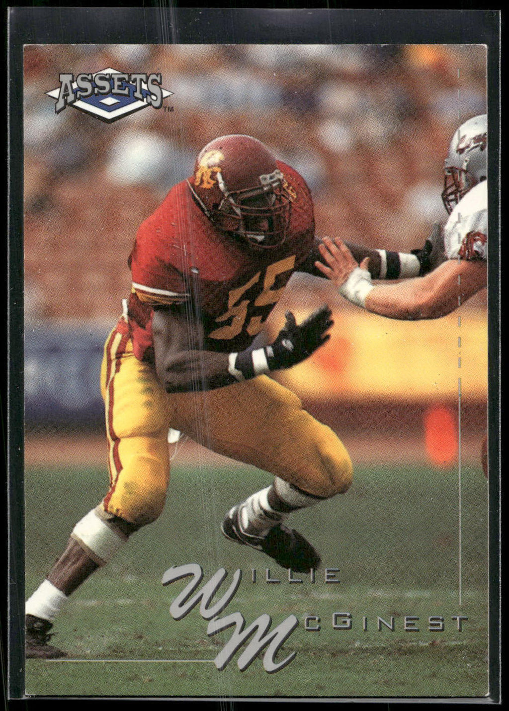 1994-95 Classic Assets #67 Willie McGinest