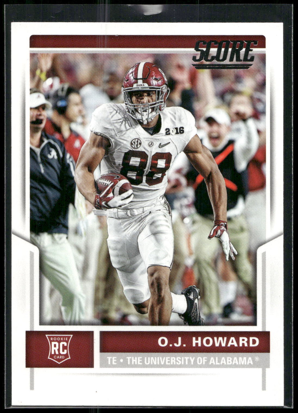 2017 Score #341 O.J. Howard