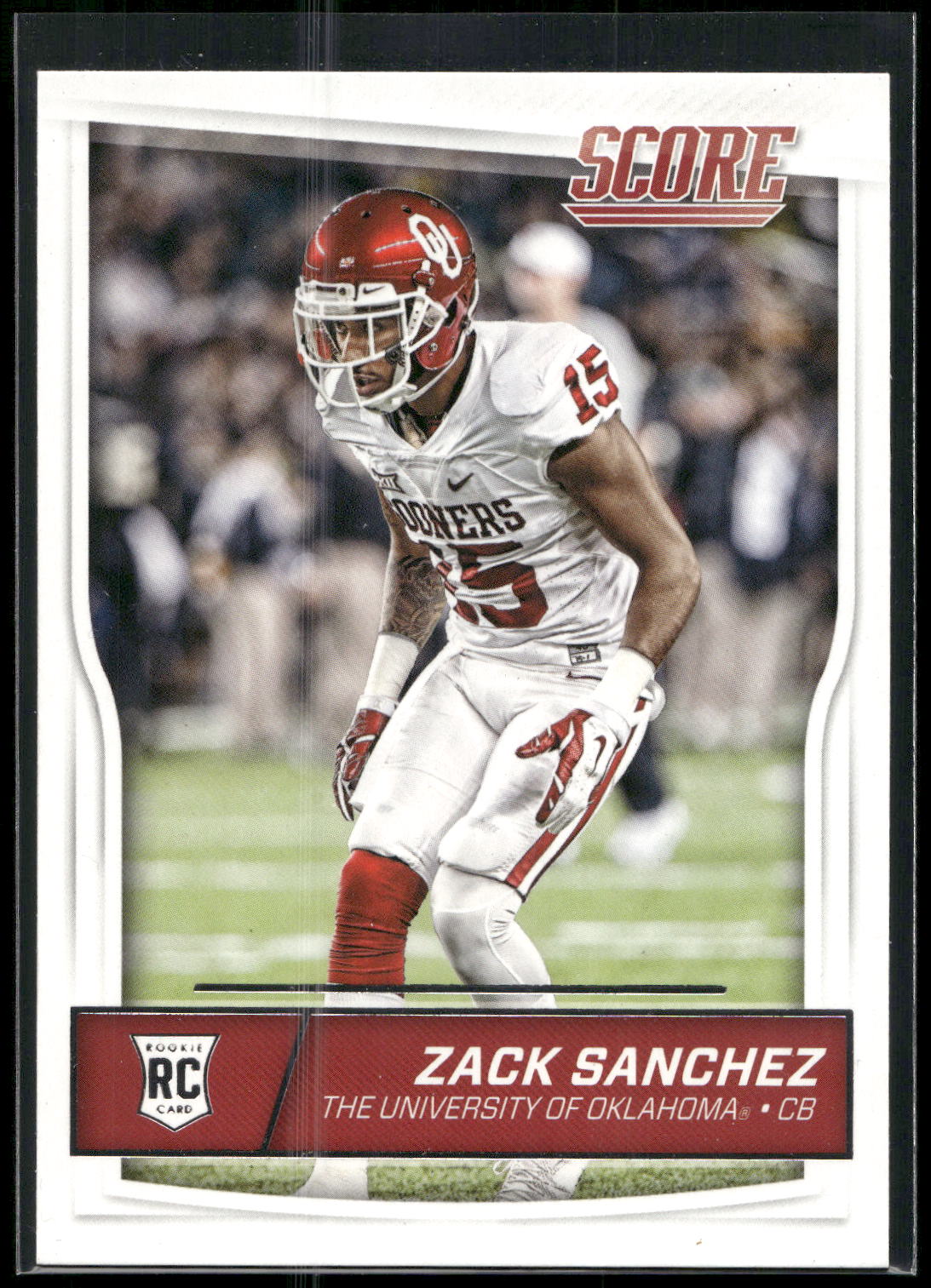 2016 Score #424 Zack Sanchez