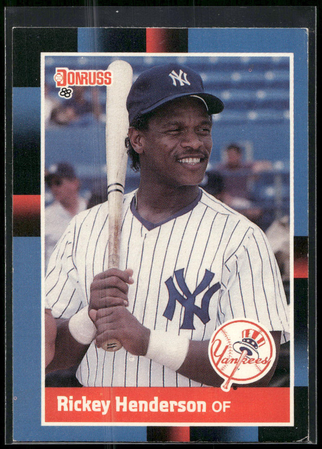 1988 Donruss #277 Rickey Henderson