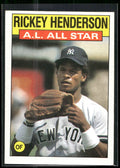 1986 Topps #716 Rickey Henderson