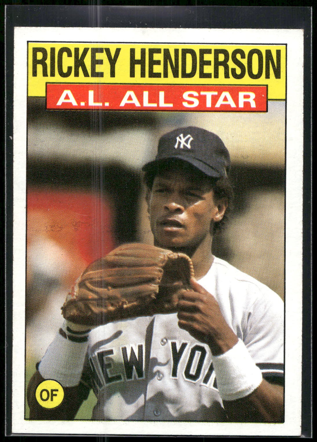 1986 Topps #716 Rickey Henderson