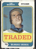 1974 Topps #496T Tom Murphy Traded
