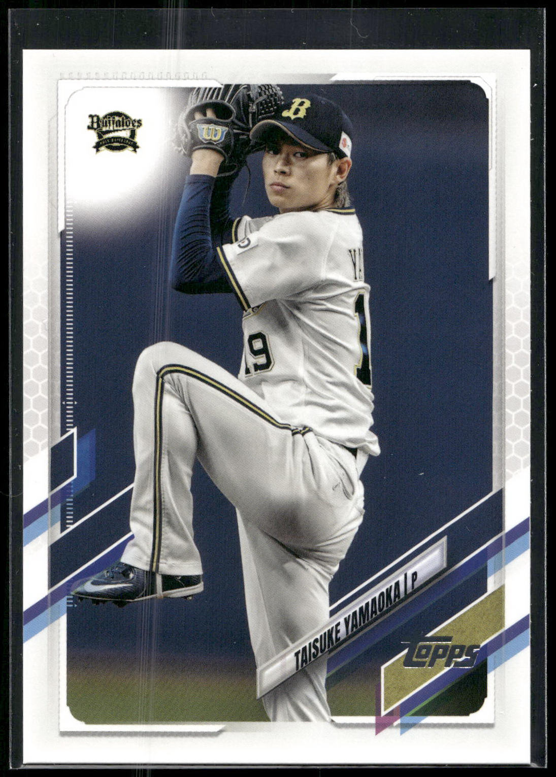 2021 Topps NPB #126 Taisuke Yamaoka