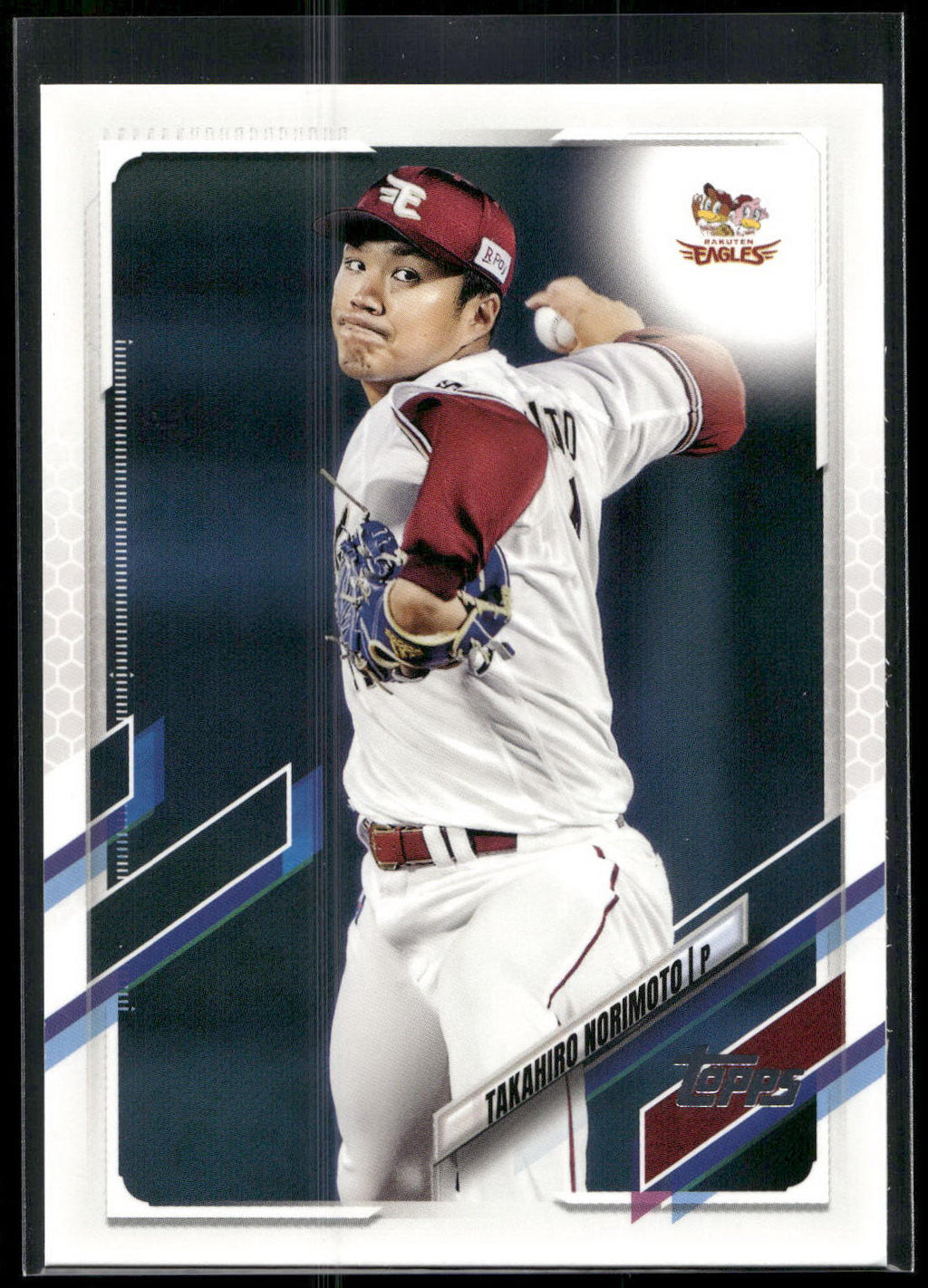 2021 Topps NPB #58 Takahiro Norimoto