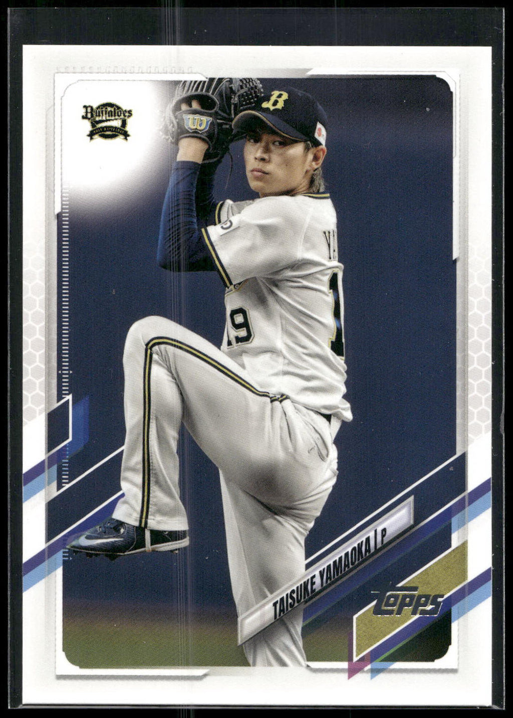 2021 Topps NPB #126 Taisuke Yamaoka