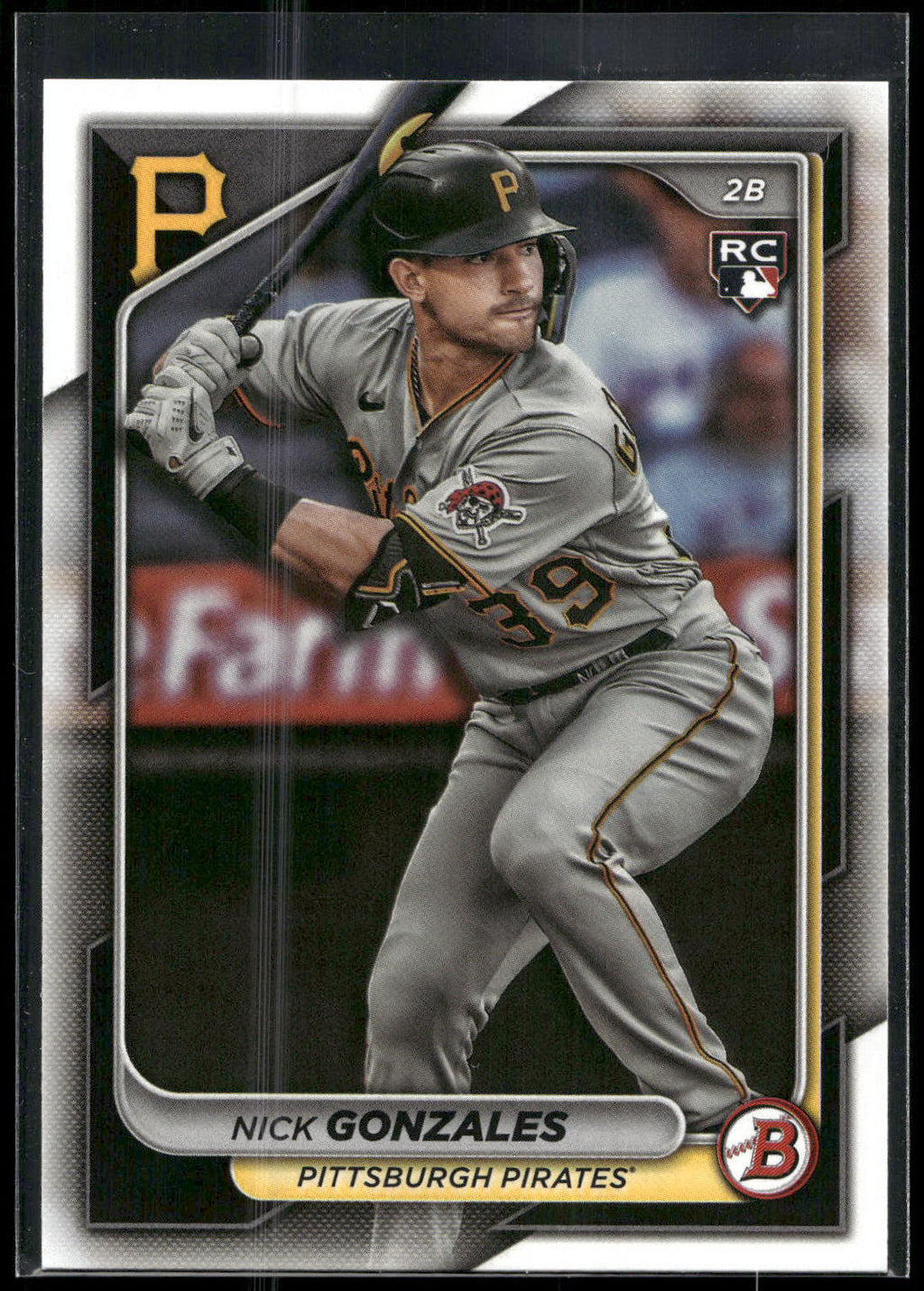 2024 Bowman #62 Nick Gonzales
