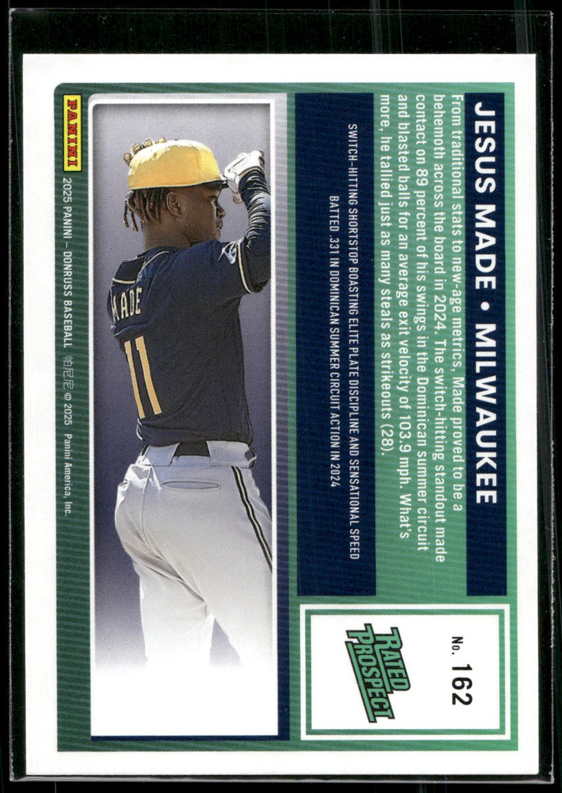2025 Donruss #162 Jesus Made